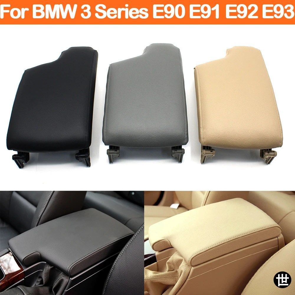 BMW 3シリーズ E90 E91 E92 E93 51167137552 51167137554 320I 328I用カーセンターコンソール収納ケースアームレストボックスカバー 511671
