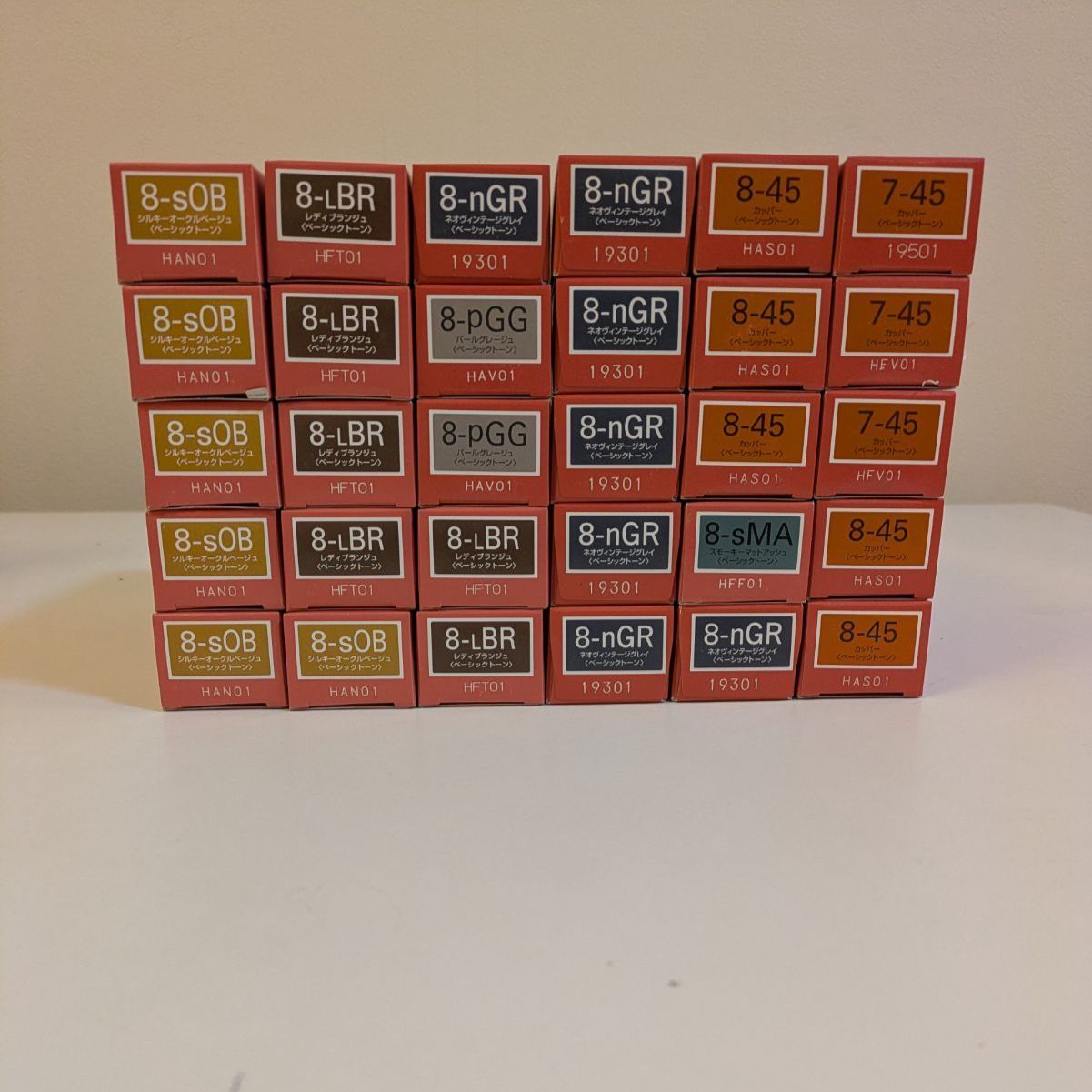 【30本まとめ売り】ミルボン　オルディーブ　カラー剤