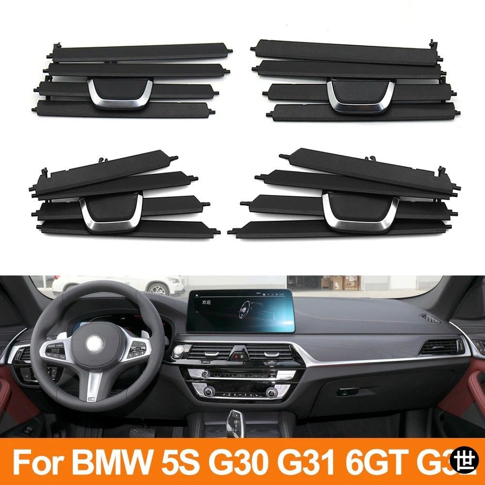 BMW 5シリーズ G30 G31 6S GT G32 520D 525I 530I 540I用 LHD RHD ダッシュボード エアコン AC ベント アウトレット グリルリペアキット