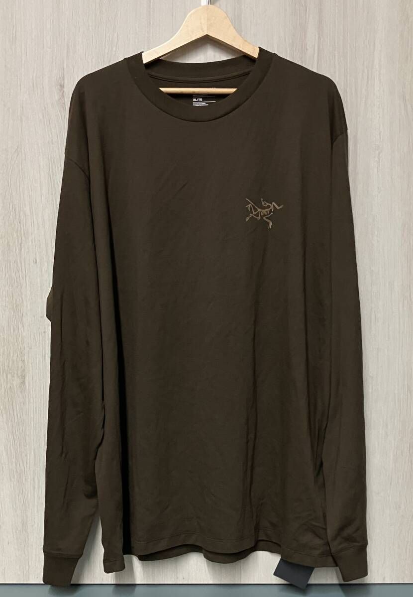 【タグ付き】 ARC'TERYX/アークテリクス/長袖Tシャツ/X000009536036/サイズXL/ブラウン