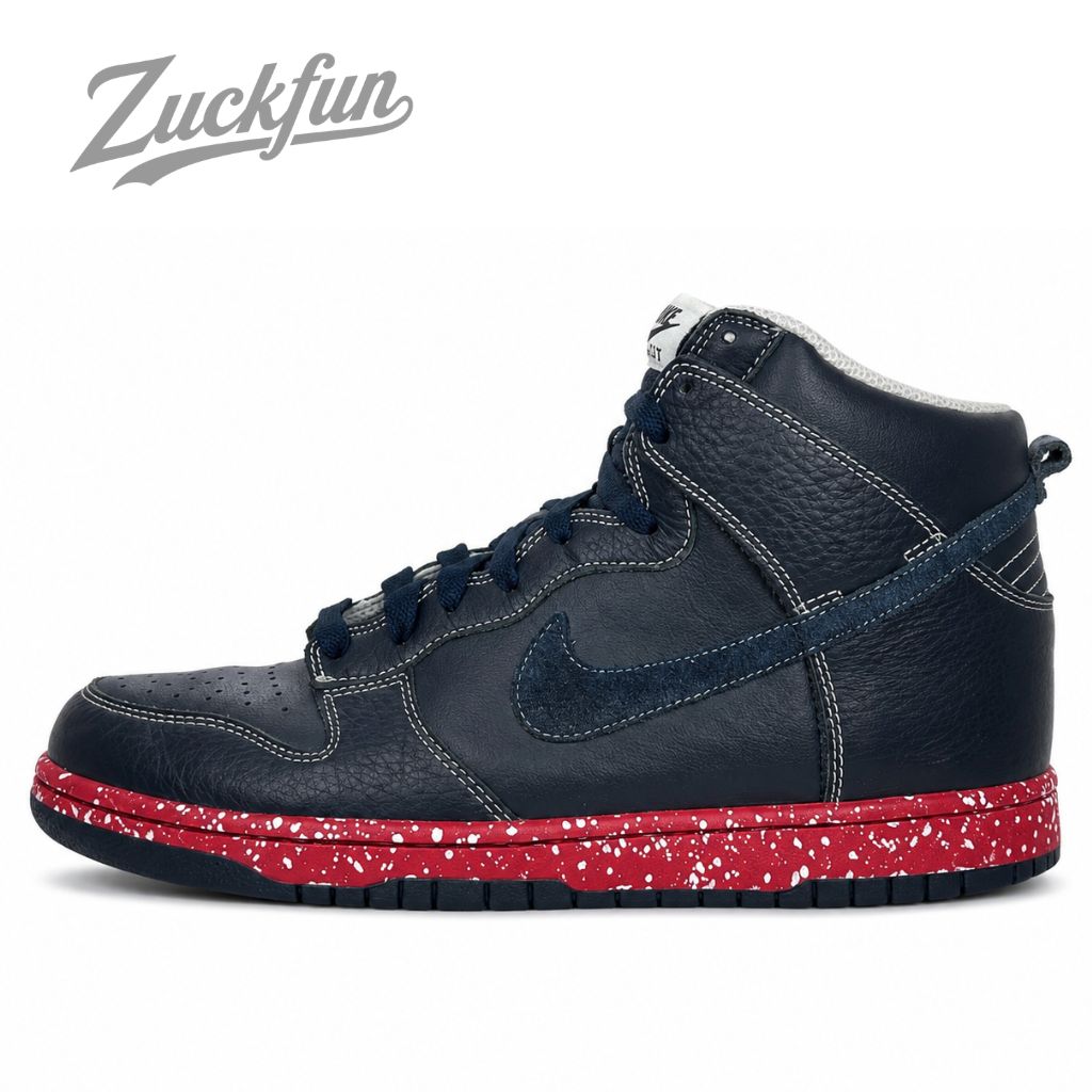 NIKE DUNK HI PREMIUM EAST ダンク ハイ カット ネイビー レッド メンズ ナイキ スニーカー 27 cm U03765