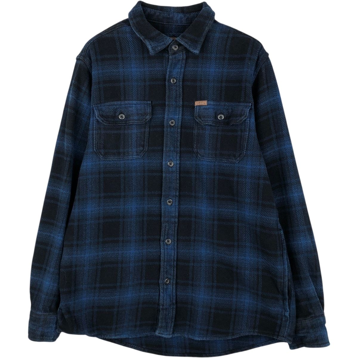 古着 オービス ORVIS オンブレチェック 長袖 ヘビーネルチェックシャツ メンズM相当/eaa647211