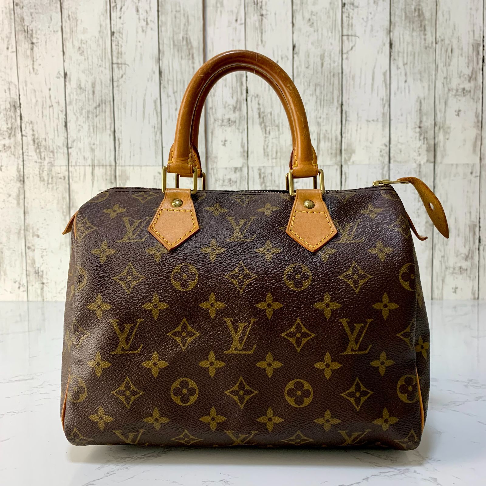 LOUIS VUITTON スピーディ 25 モノグラム ハンドバッグ ミニボストン