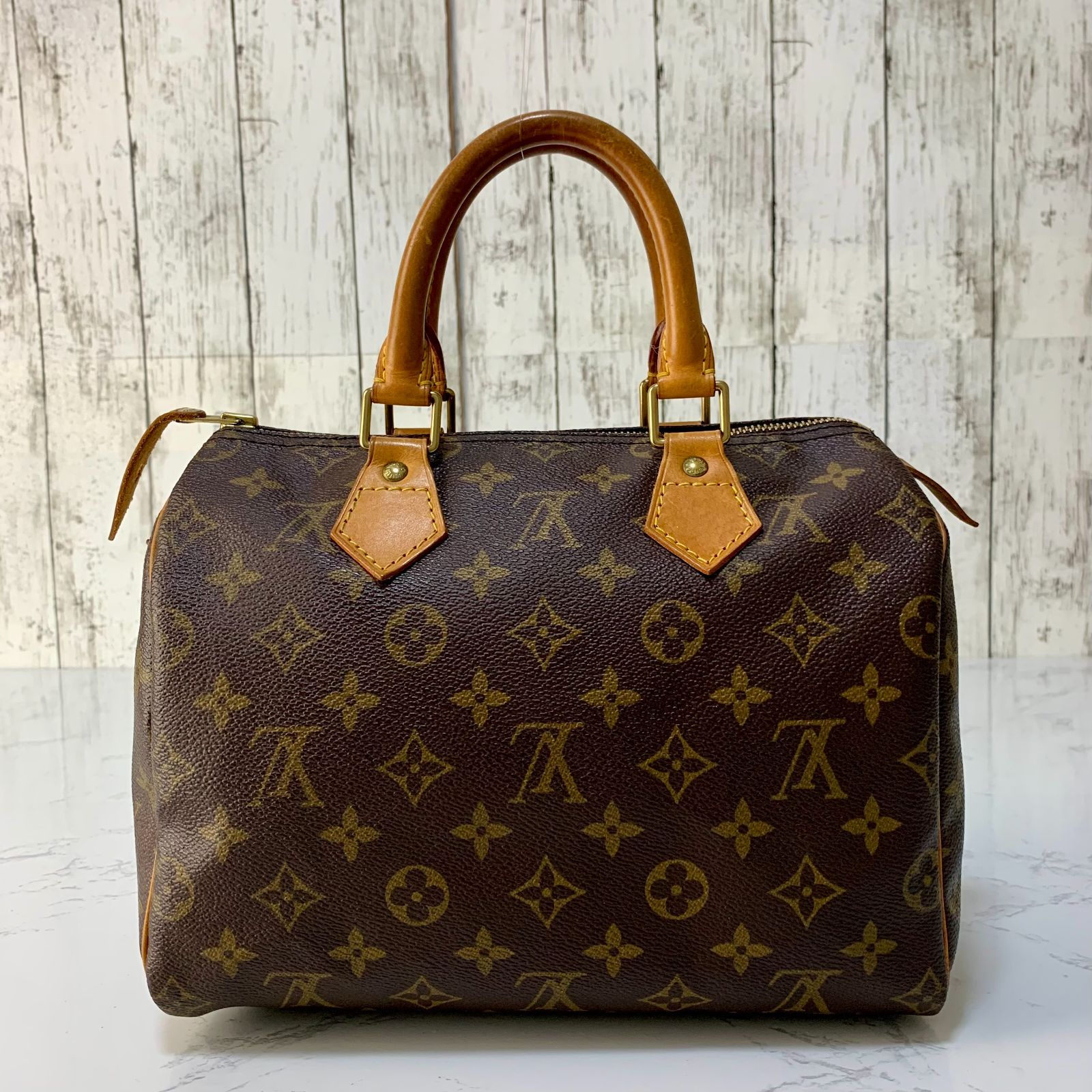 LOUIS VUITTON スピーディ 25 モノグラム ハンドバッグ ミニボストン 