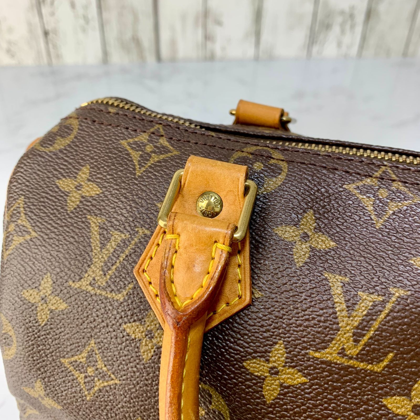 LOUIS VUITTON スピーディ 25 モノグラム ハンドバッグ ミニボストン