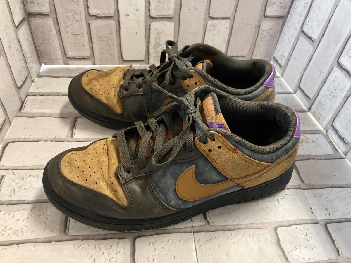 NIKEナイキ スニーカー DH0601-001 DUNK LOW RETRO PREMIUM サイズ27.5cm スポーツ ブラウン