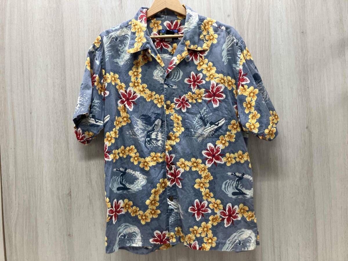 メンズ Patagonia パタゴニア アロハシャツ pataloha Mサイズ ブルー