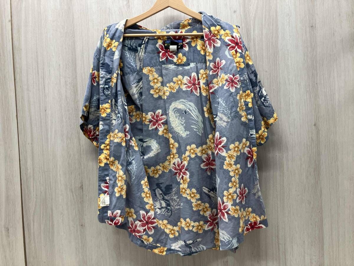 メンズ Patagonia パタゴニア アロハシャツ pataloha Mサイズ ブルー
