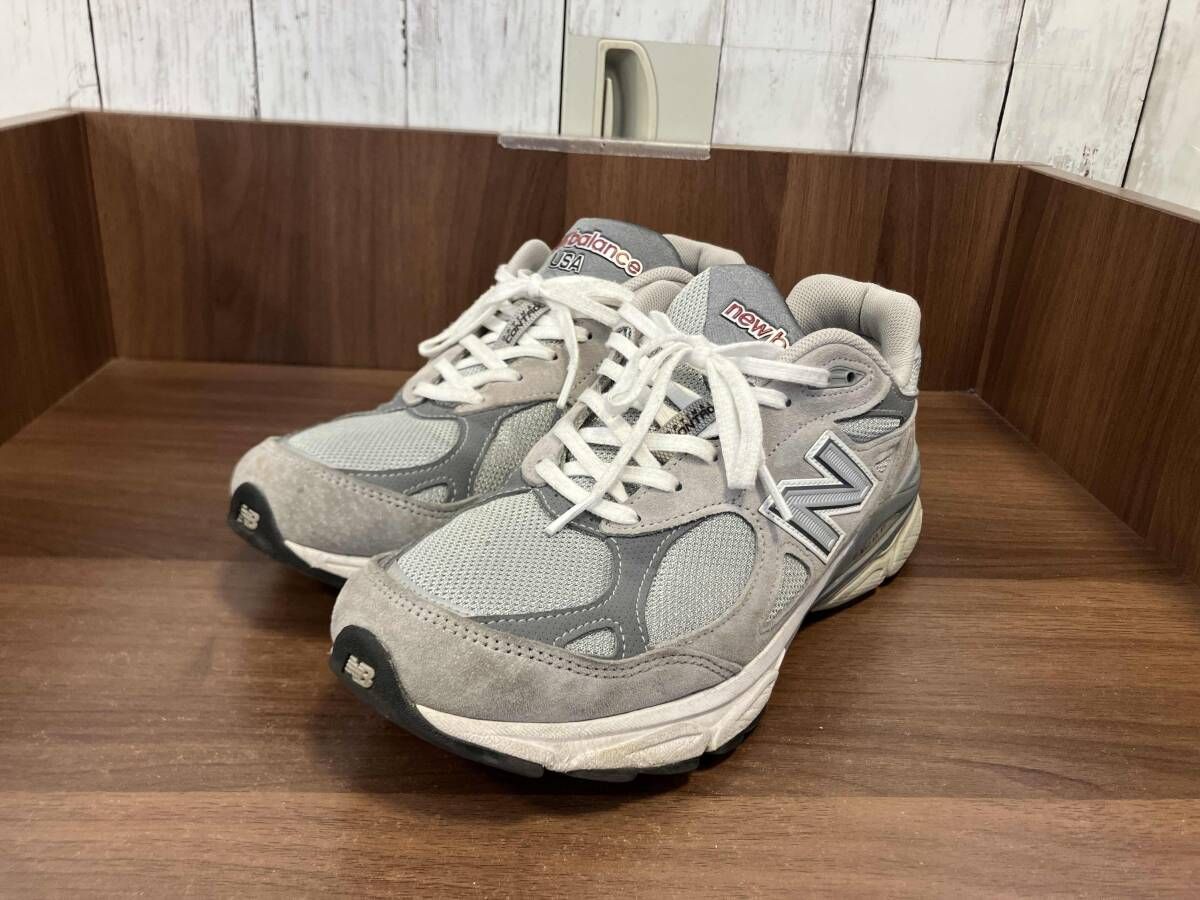 new balance ニューバランス スニーカー M990 GY3 USA製 グレー スエード