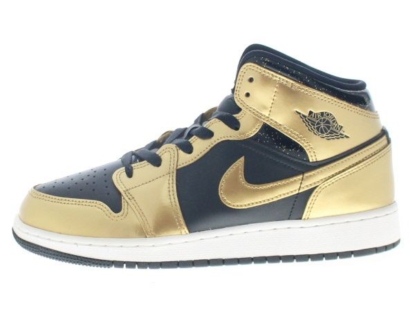 【US7Y】 AIR JORDAN 1 MID SE (GS) DR6967-071 【新古品】