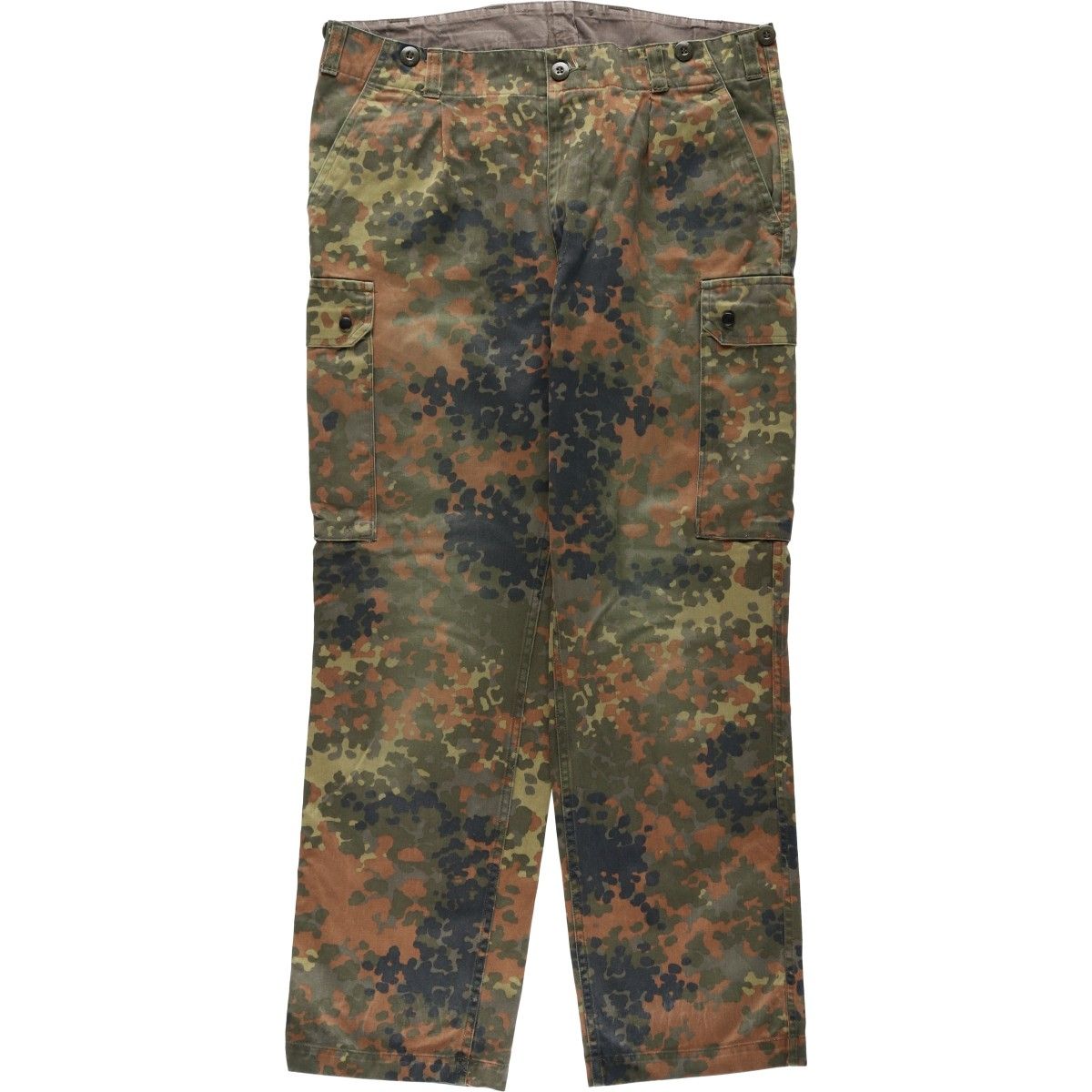 古着 00年代 ドイツ軍 迷彩柄 フレクターカモ ミリタリー カーゴパンツ Gr.9 メンズw36相当/eaa623721