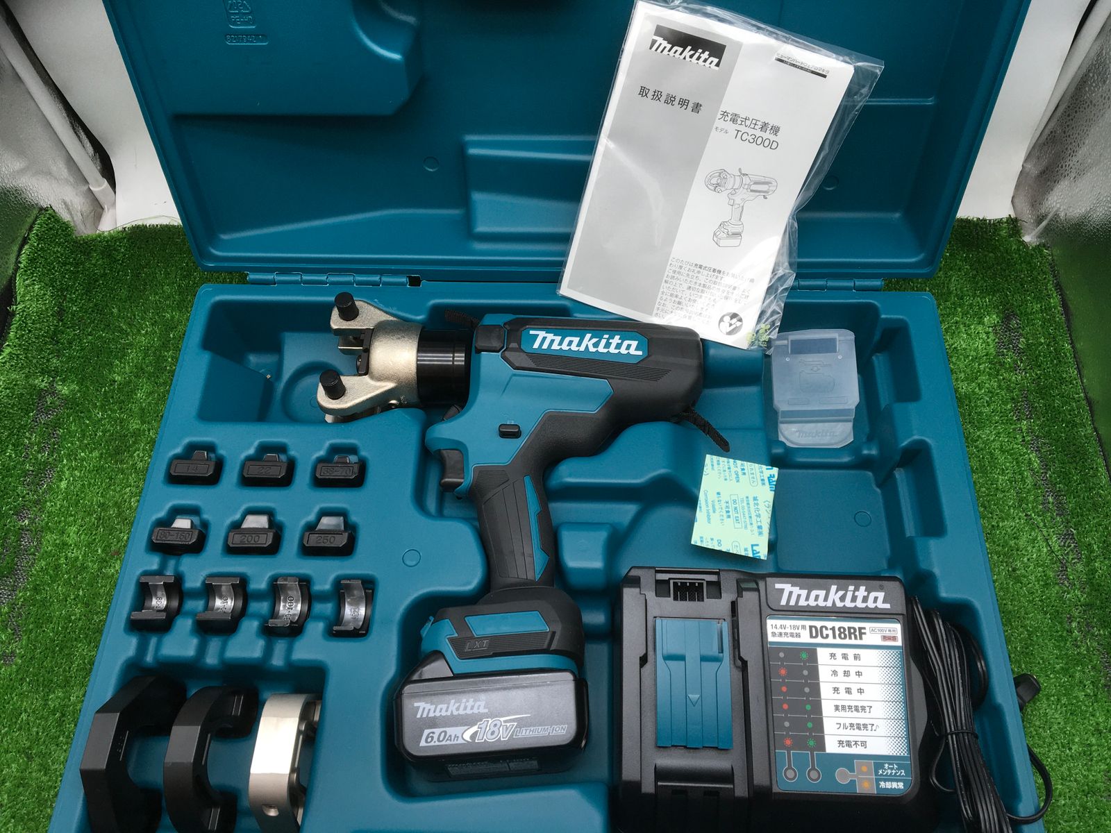 【未使用】Makita/マキタ TC300DRG ☆ 18v充電式圧着機 [IT_8O120][岡岩][M05]