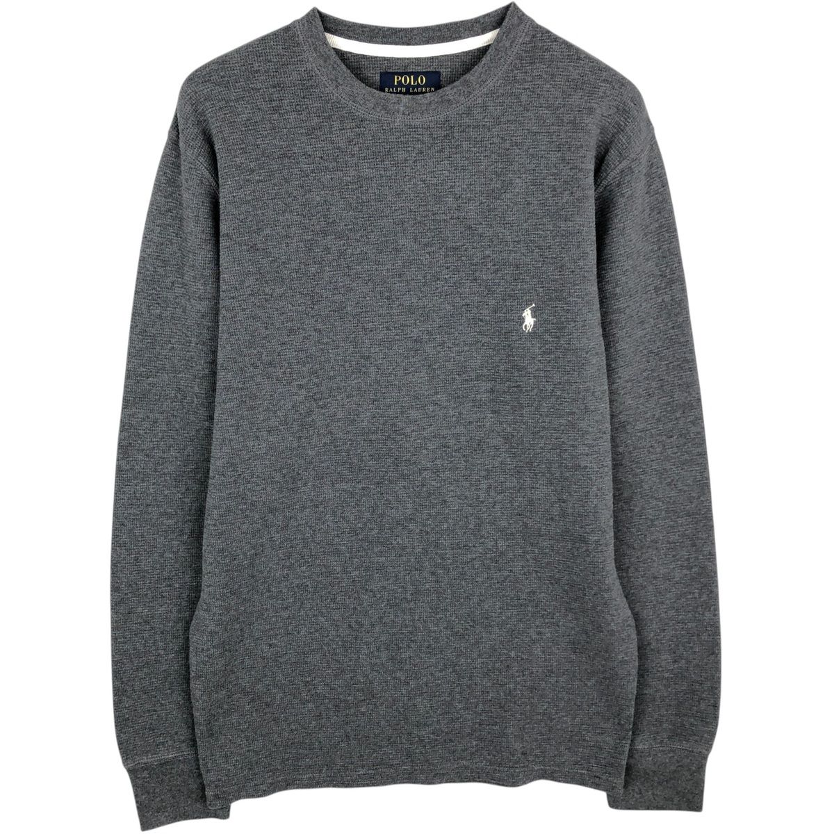 古着 ラルフローレン Ralph Lauren POLO RALPH LAUREN サーマルロンT ワッフル メンズM相当/eaa648077