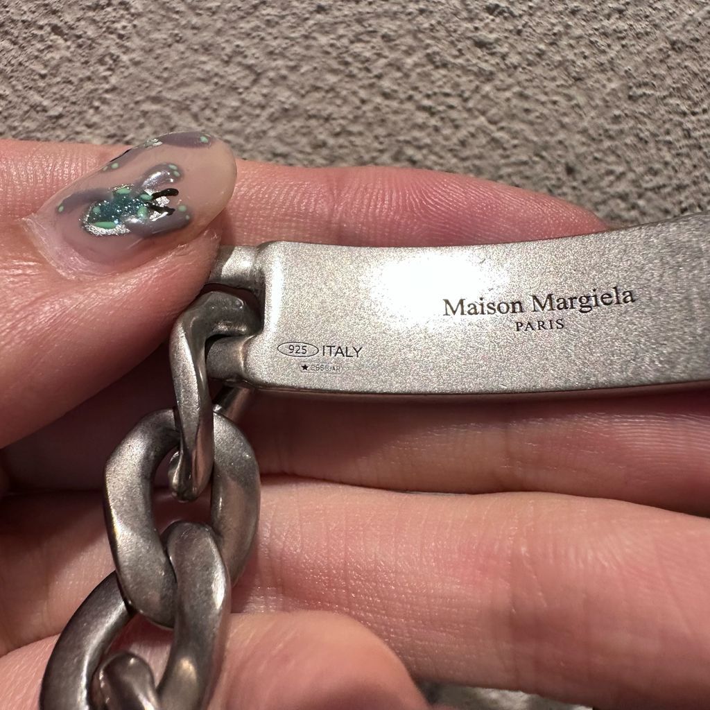 Maison Margiela メゾンマルジェラ ID Bracelet チェーンブレスレット