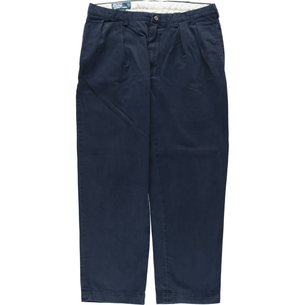 古着 ラルフローレン Ralph Lauren POLO by Ralph Lauren ETHAN PANT ツータック チノパンツ メンズw36相当/eaa622844