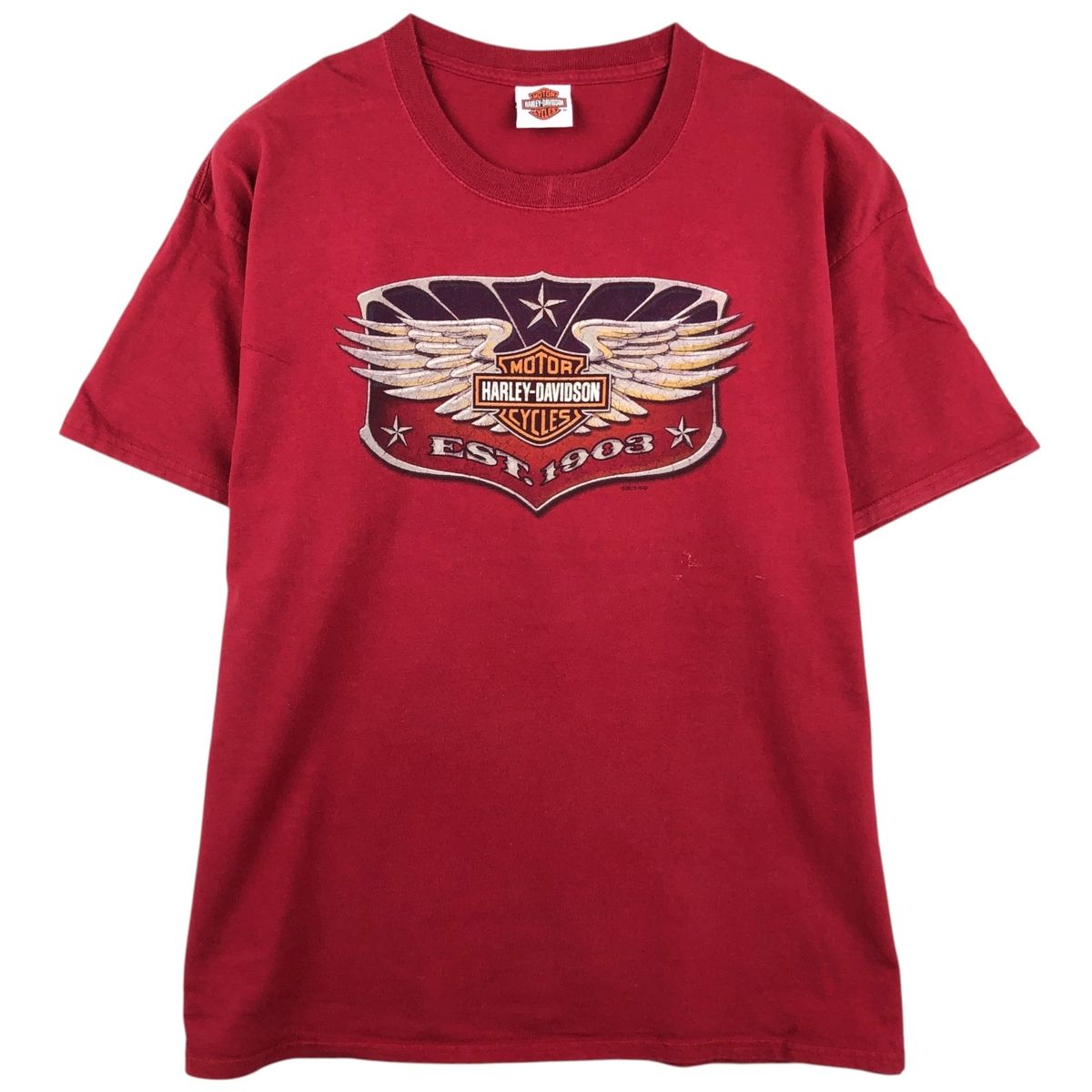 古着 ハーレーダビッドソン Harley-Davidson モーターサイクル バイクTシャツ メンズXL相当/eaa620881