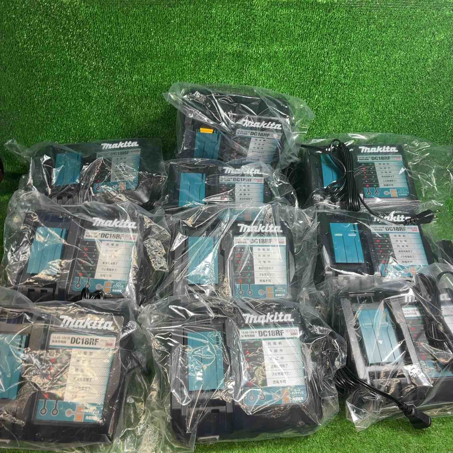 【未使用品】◇【10個セット】マキタ(makita) 急速充電器 DC18RF【藤沢店】