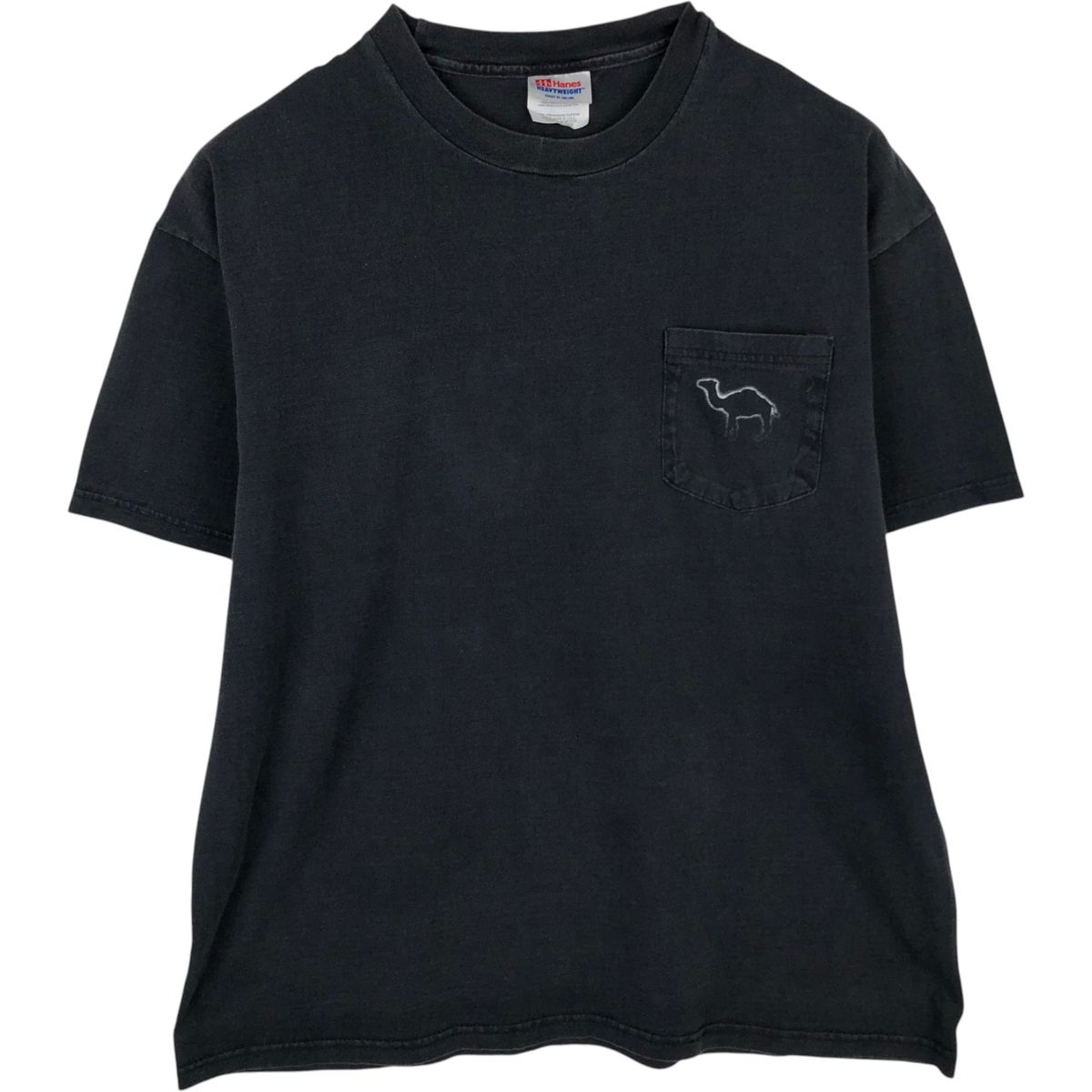 古着 90~00年代 ヘインズ Hanes HEAVYWEIGHT CAMEL キャメル アドバタイジングTシャツ メンズXL相当/eaa623338