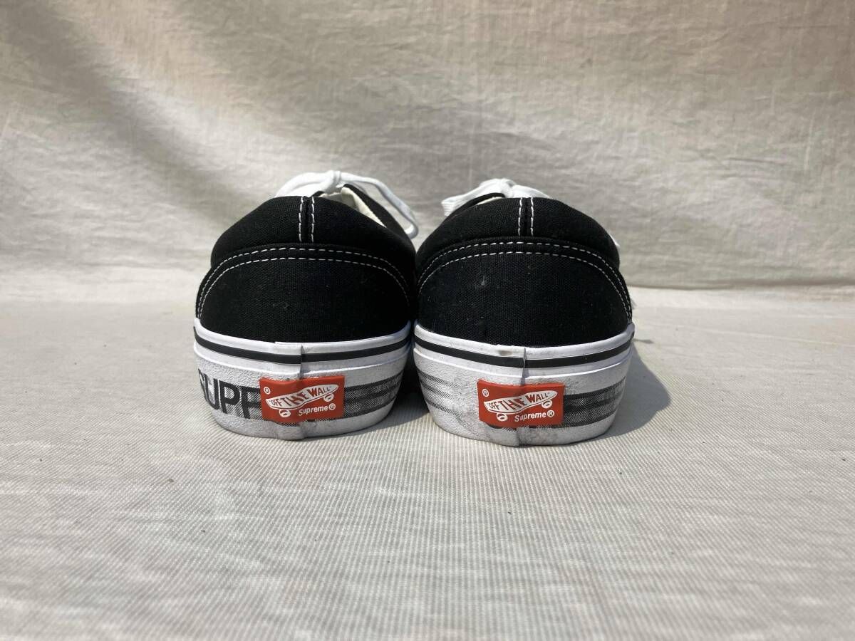 VANS × Supreme スニーカー Era Pro Motion Logo 28.5cm ブラック 