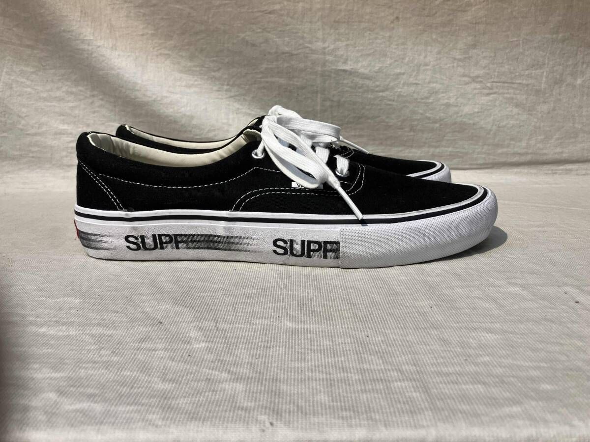 VANS × Supreme スニーカー Era Pro Motion Logo 28.5cm ブラック