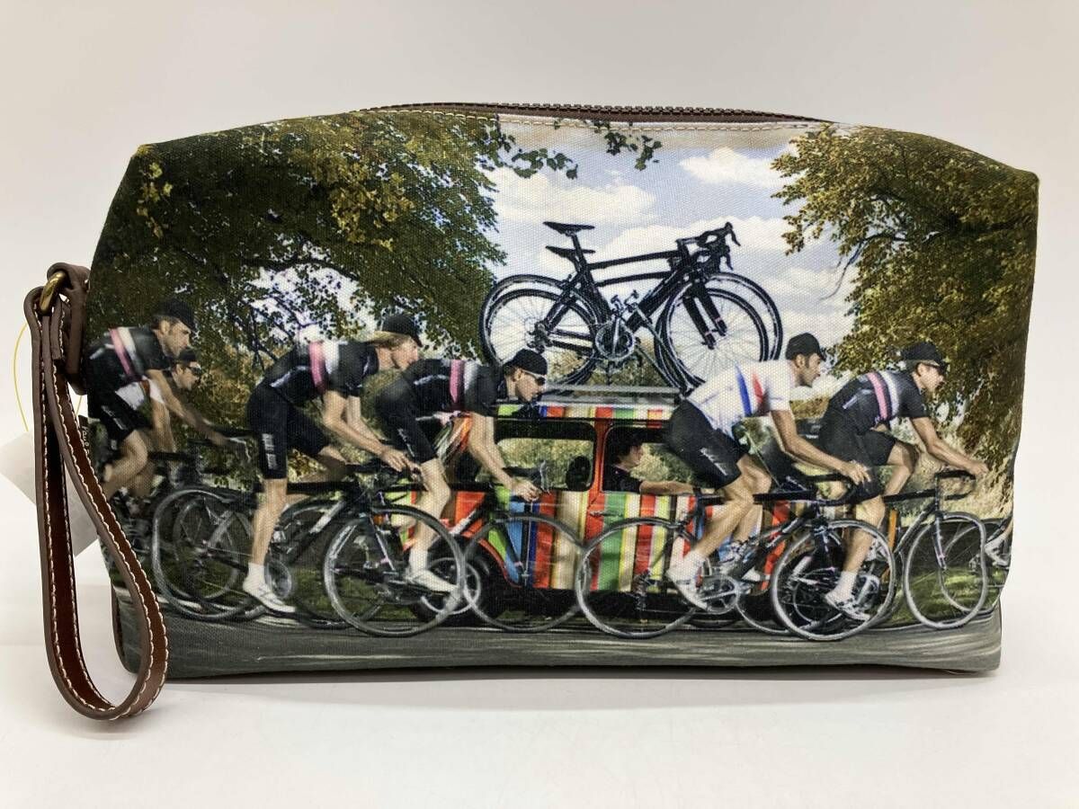 Paul Smith Rapha ポールスミス セカンドバッグ ロードバイクプリント