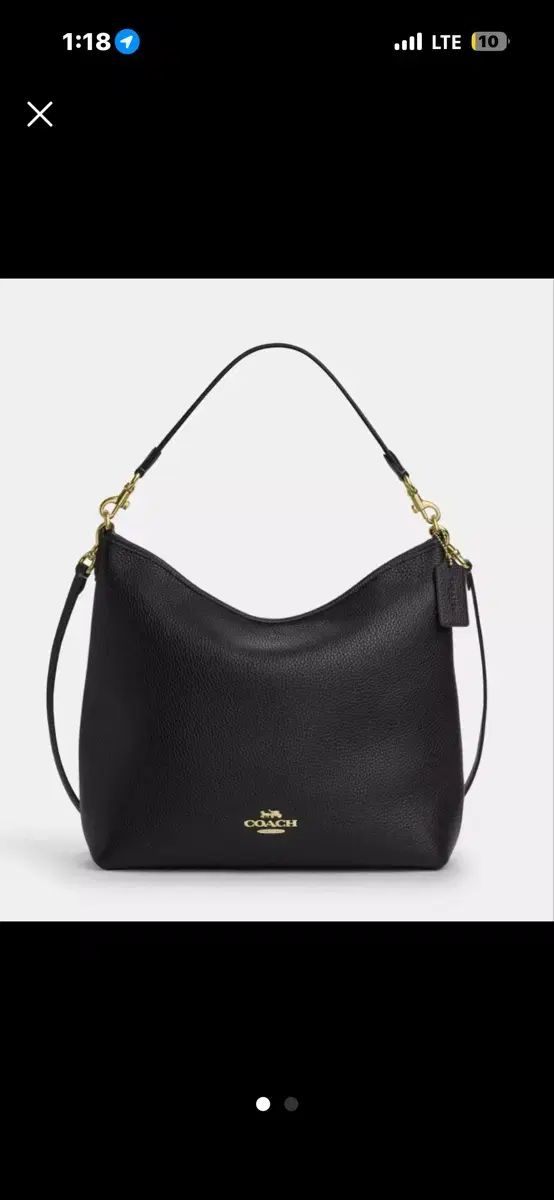 正規品 COACH コーチ ショルダーバッグ Lサイズ