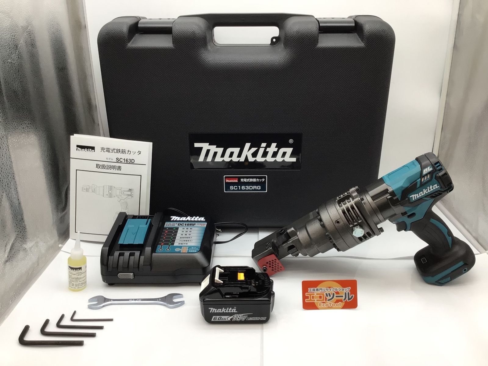 【未使用】Makita/マキタ SC163DRG ☆ 充電式鉄筋カッタ [IT_6R2HU][岡岩][M05]