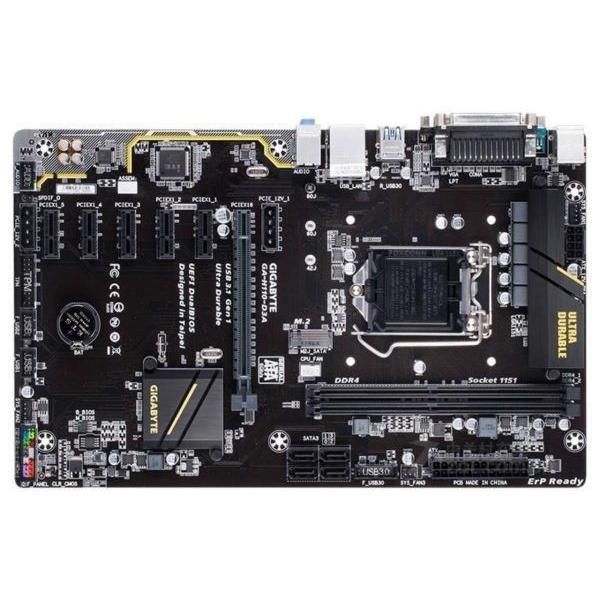 GIGABYTE GA-H110-D3A Intel H110 LGA1151 DDR4-2133 32GB SATA Gigabit LAN DVI-D D-SUB Motherboard