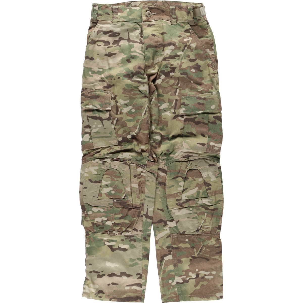 古着 米軍実品 迷彩柄 マルチカムカモ ミリタリー カーゴパンツ コンバットパンツ USA製 SMALL-SHORT メンズS相当/eaa623733