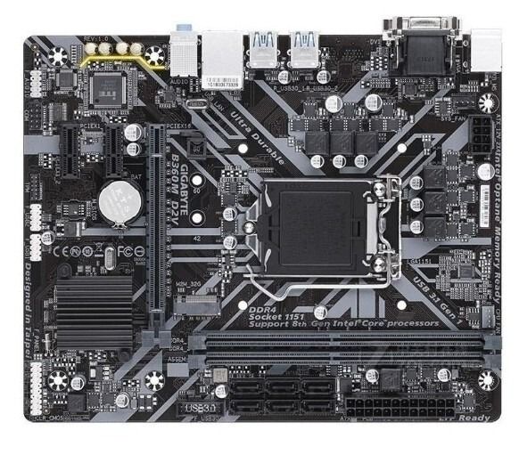 GIGABYTE B360M D2V Intel B360 LGA1151 DDR4-2666 32GB M.2 SATA Gigabit Ethernet DVI-D Motherboard