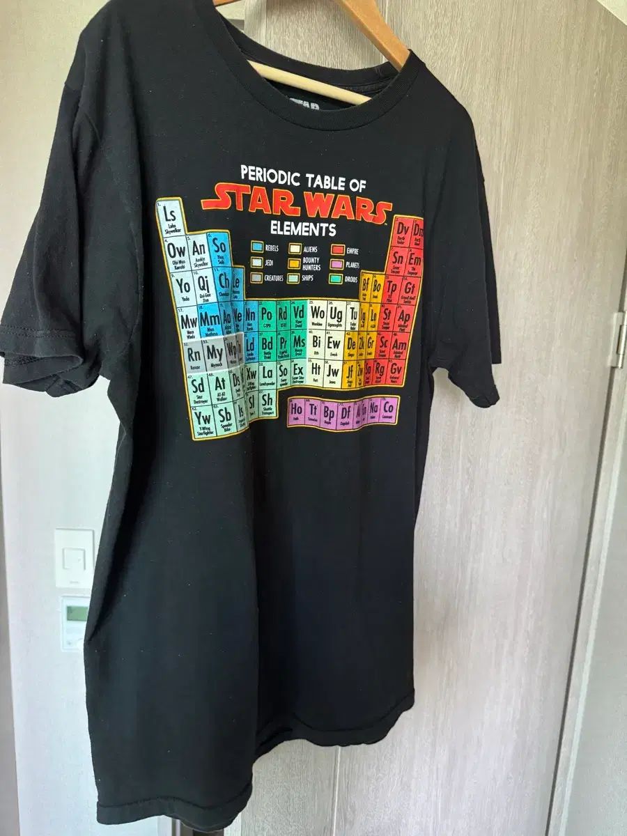 スター・ウォーズ 周期表 ヴィンテージ Tシャツ