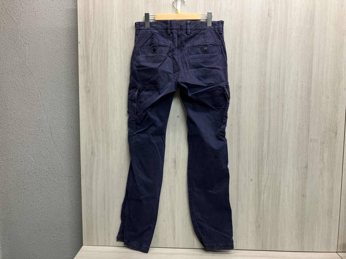 STONE ISLAND ストーンアイランド W30 カーゴパンツ 59153S204 青紫