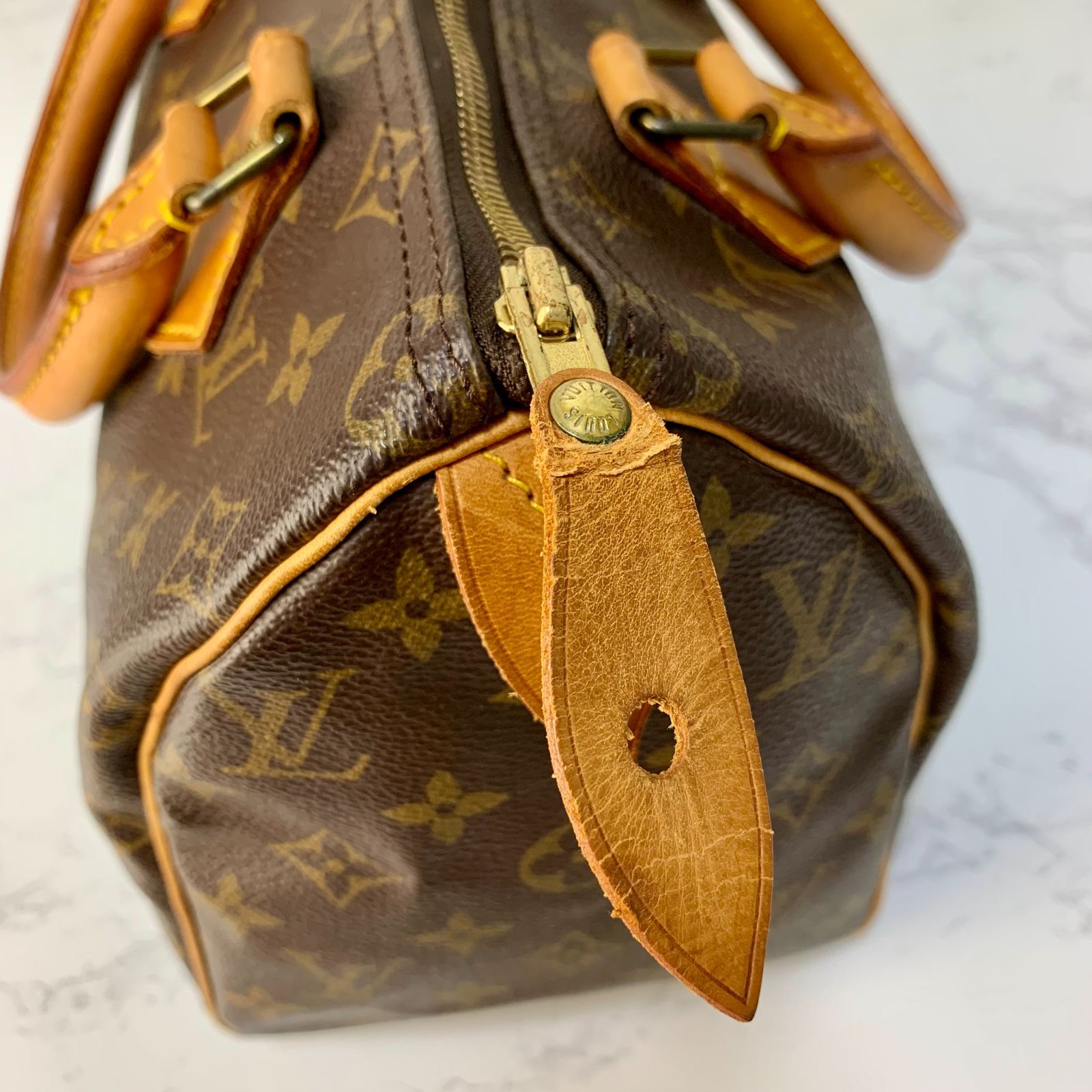 LOUIS VUITTON スピーディ 25 モノグラム ハンドバッグ ミニボストン