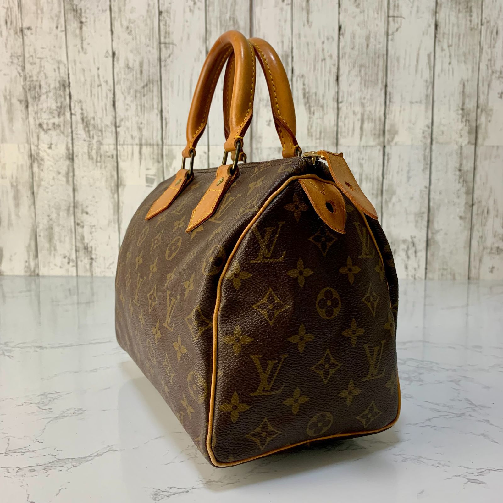 LOUIS VUITTON スピーディ 25 モノグラム ハンドバッグ ミニボストン 
