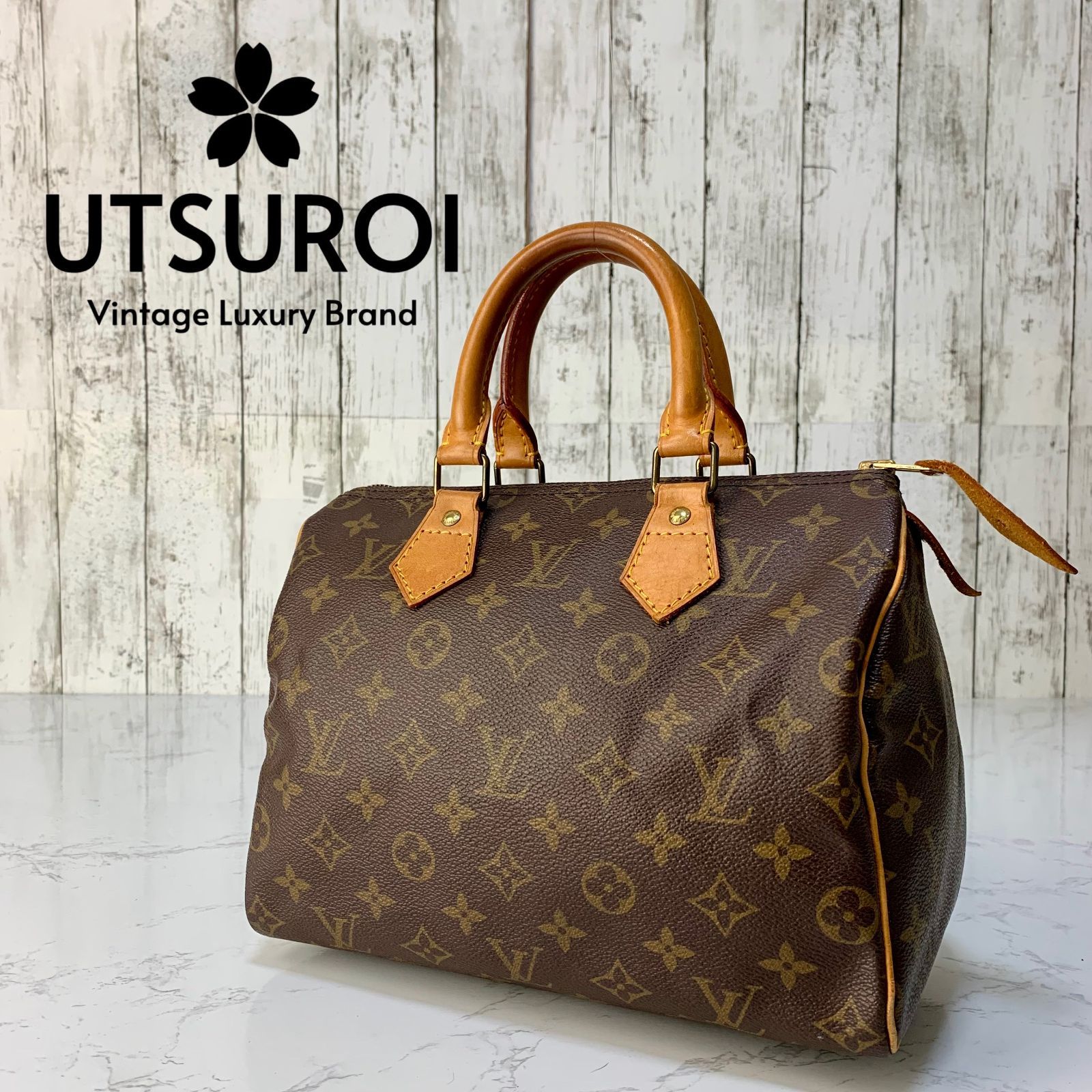 LOUIS VUITTON スピーディ 25 モノグラム ハンドバッグ ミニボストン