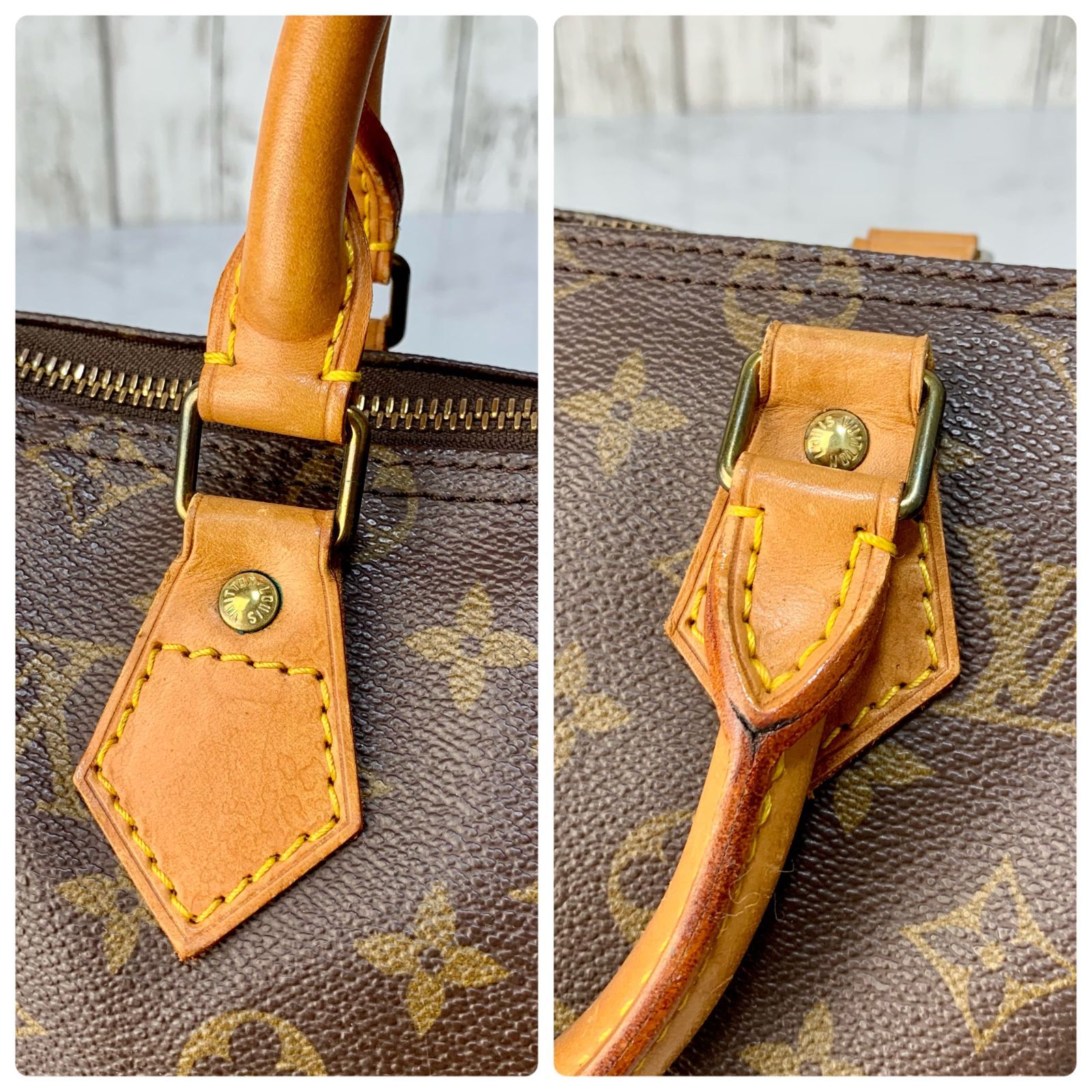 LOUIS VUITTON スピーディ 25 モノグラム ハンドバッグ ミニボストン