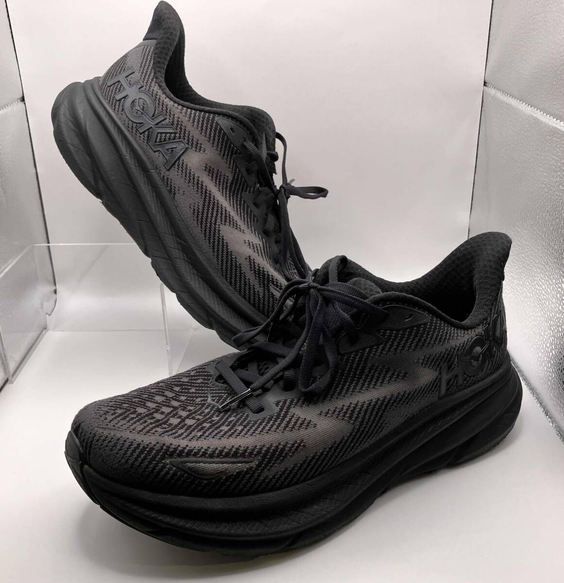 HOKA ONE ONE CLIFTON 9 ブラック F27222H　クリフトン　ホカオネオネ