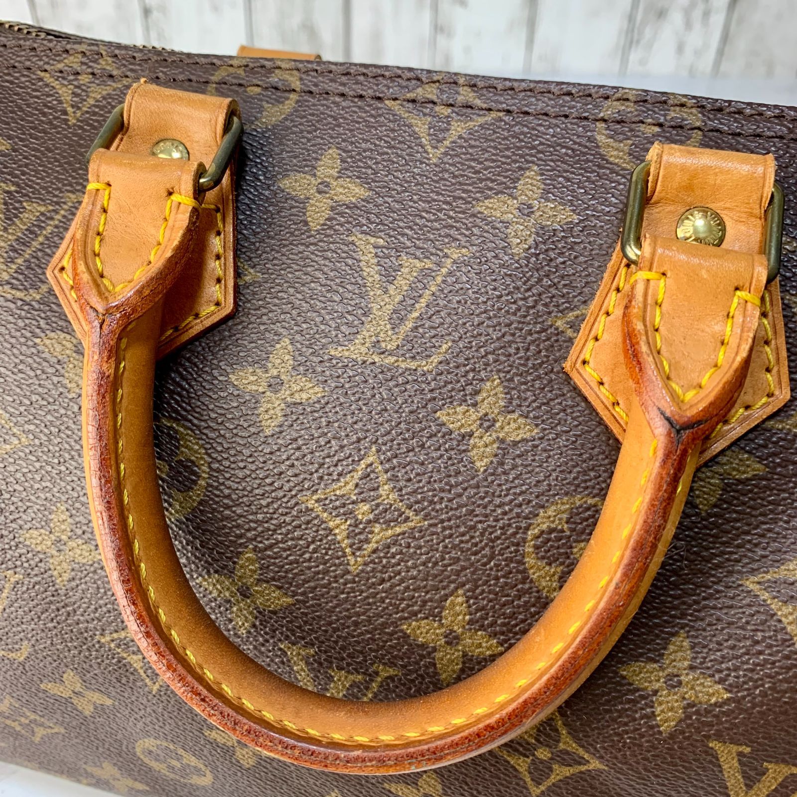 LOUIS VUITTON スピーディ 25 モノグラム ハンドバッグ ミニボストン