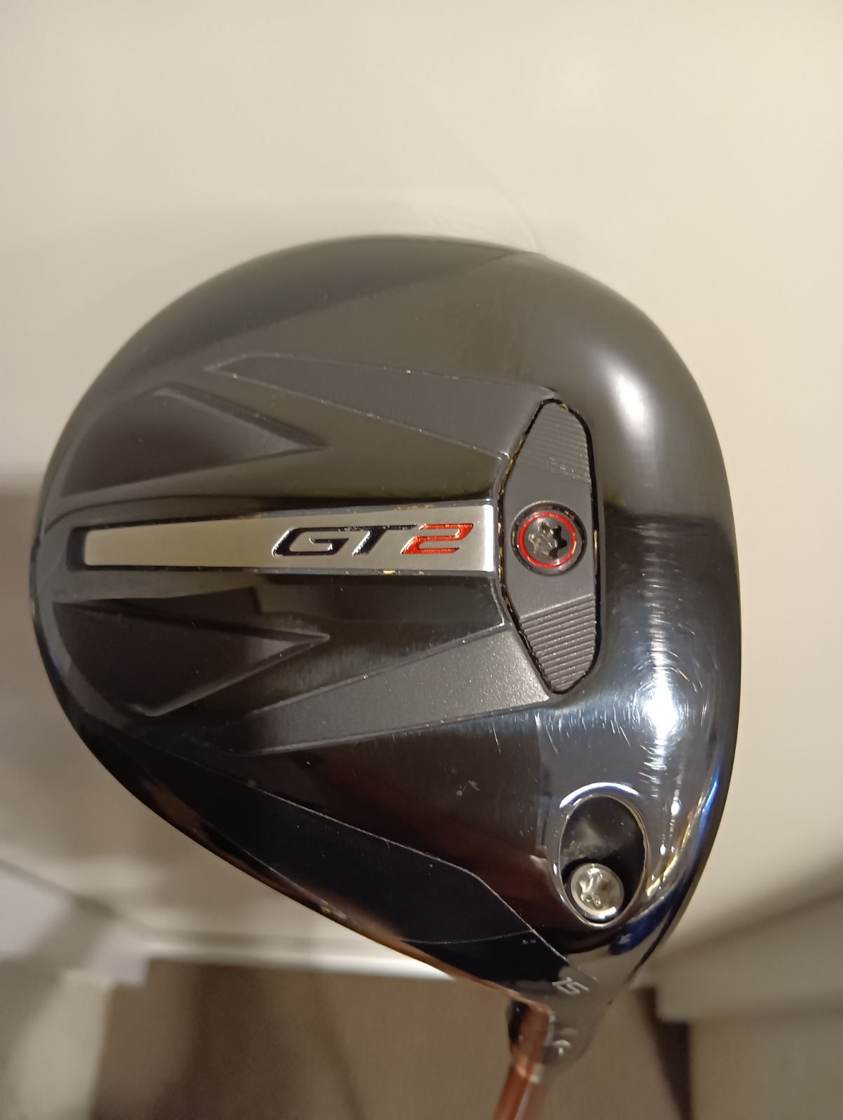 Fw【中古品】タイトリスト GT2 フェアウェイメタル メンズ 右用 3W/#15 DENALI RED 50（5.5）ヘッドカバー付属 日本正規品（新橋店）