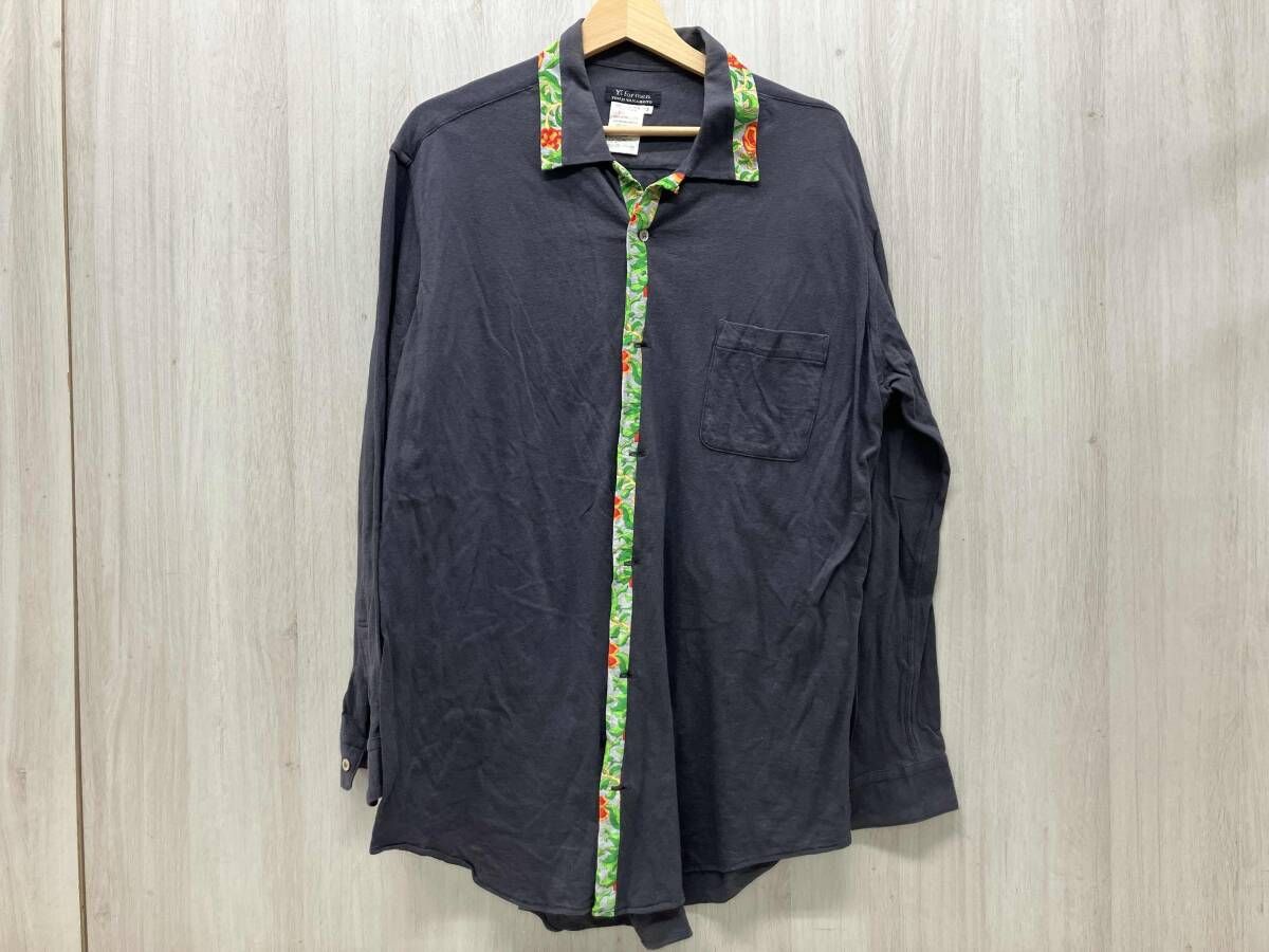 Y’s for men ワイズフォーメン 長袖シャツ アロハ MF-B91-040 Lサイズ グレー