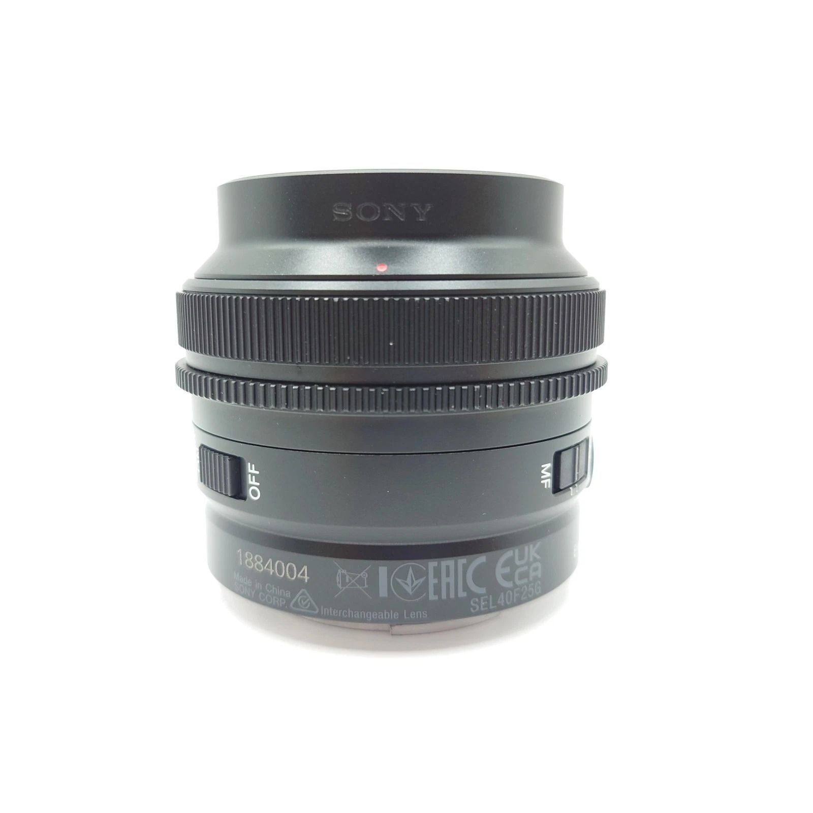 ソニー Sony FE 40mm F2.5 G Lens SEL40F25G From JAPAN 動作確認済み