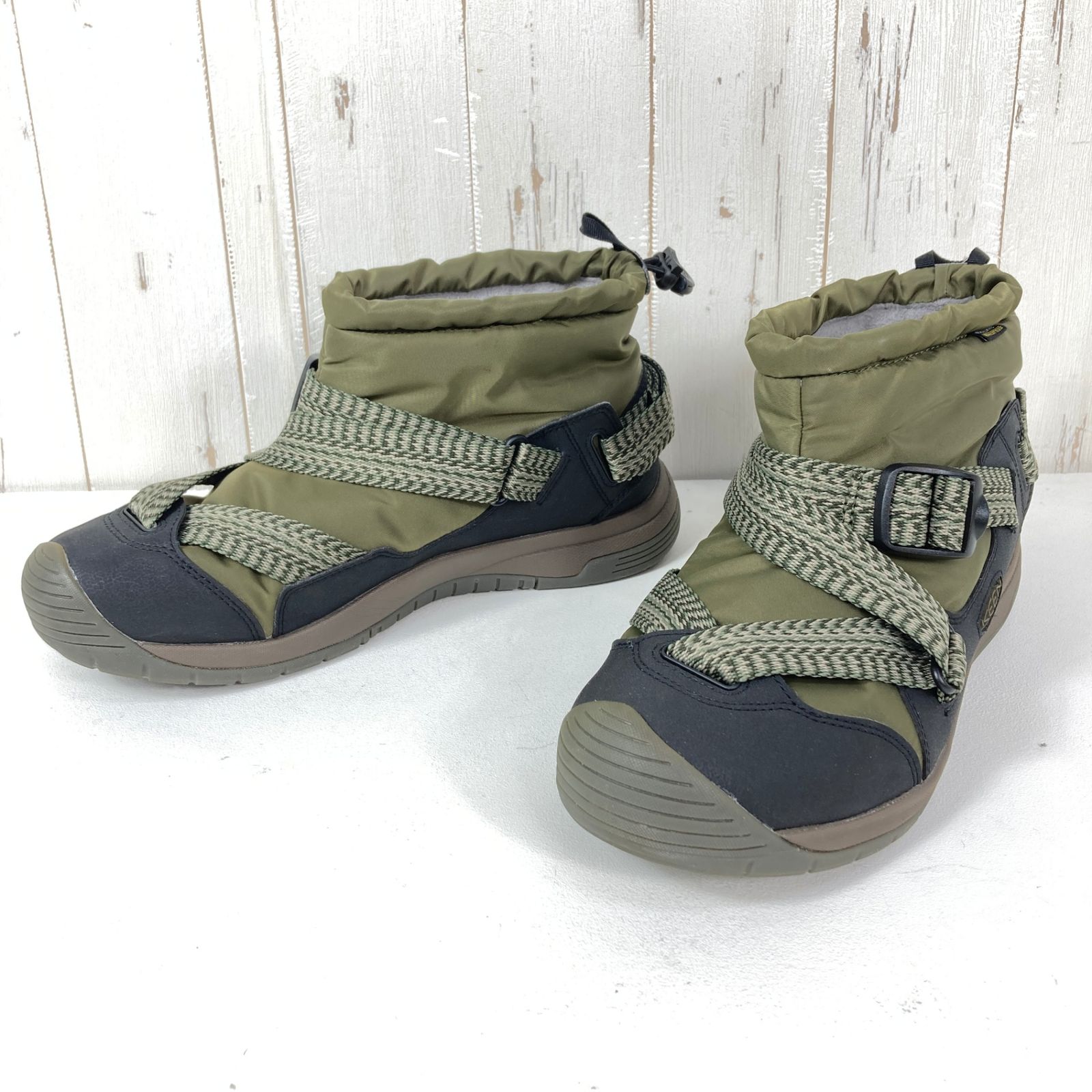 ?️Men's 27.5cm グリーン系 Keen ( キーン ) フッドゼラ ウォータープルーフ HOODZERRA WP フットウェア スノーブーツ z00058880 スノーブーツ フットウェア