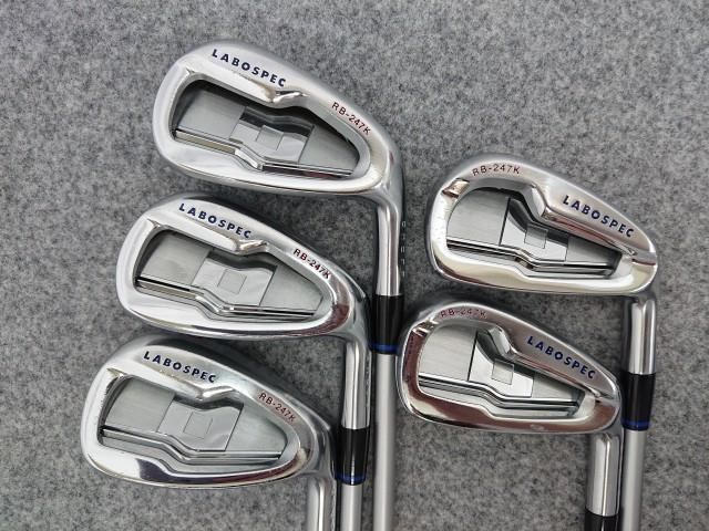 【中古】 良品♪ 限定！ オノフ ラボスペック RB-247K アイアン #6-PW 5本セット 純正カーボン SMOOTH KICK MP-247 (R) ONOFF LABOSPEC