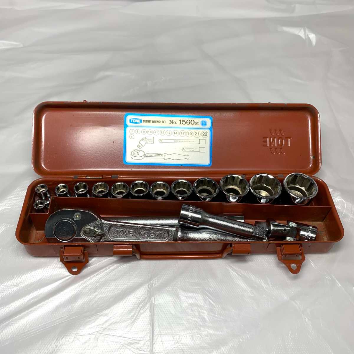 TONE トネ 工具 ハンドツール ソケット・レンチセット 1560M
