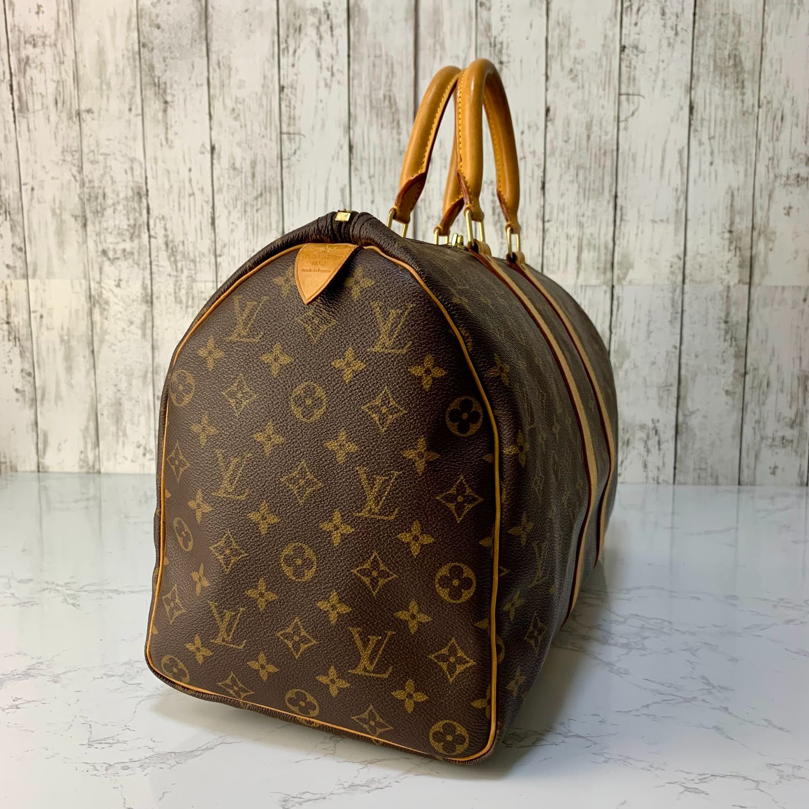 LOUIS VUITTON キーポル 45 モノグラム ボストンバッグ M41428 【状態