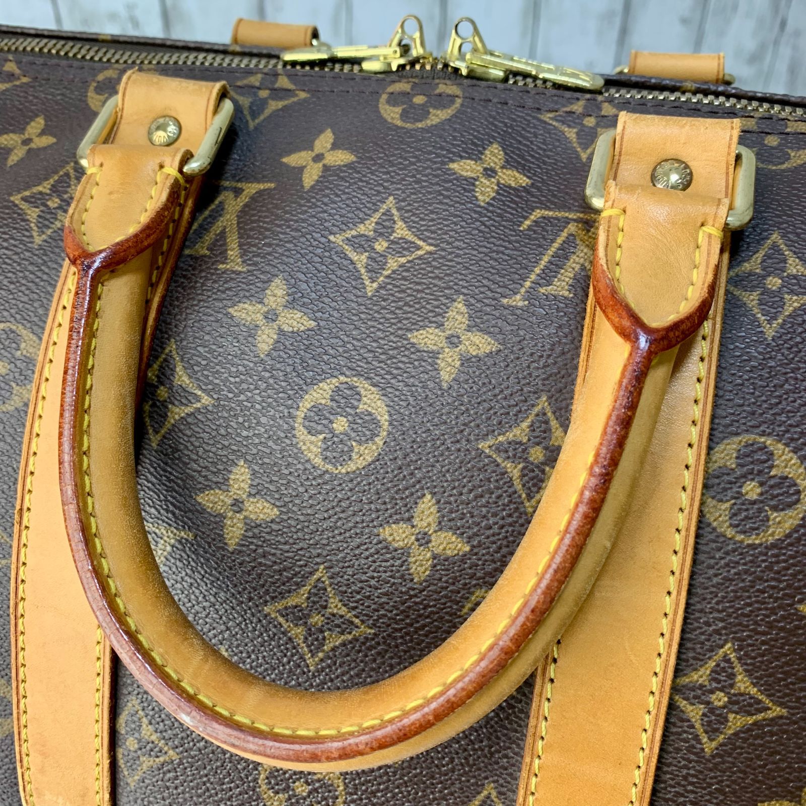 LOUIS VUITTON キーポル 45 モノグラム ボストンバッグ M41428 【状態