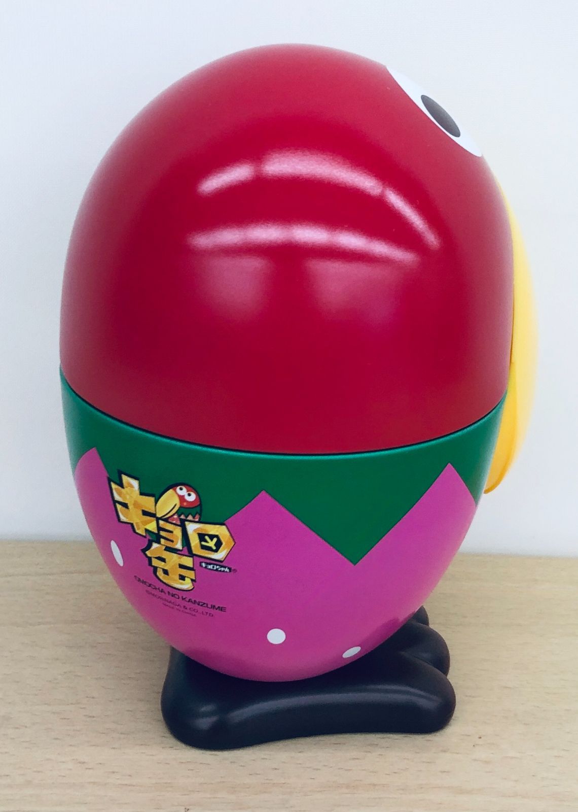中古品・現状品】MORINAGA 森永製菓 おもちゃの缶詰 キョロちゃん