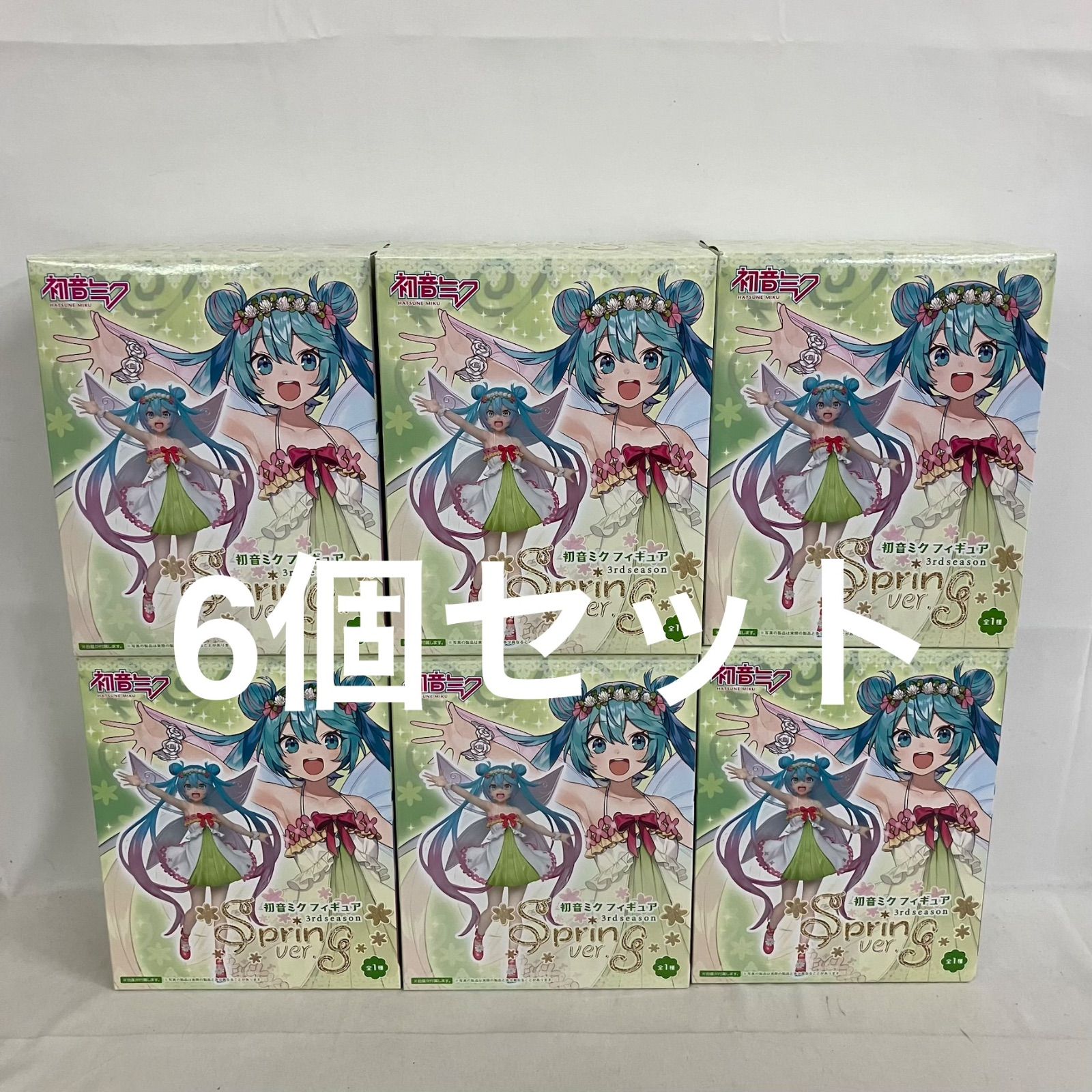 未開封 初音ミク 3rdseason Spring ver. フィギュア 6個セット SF6627