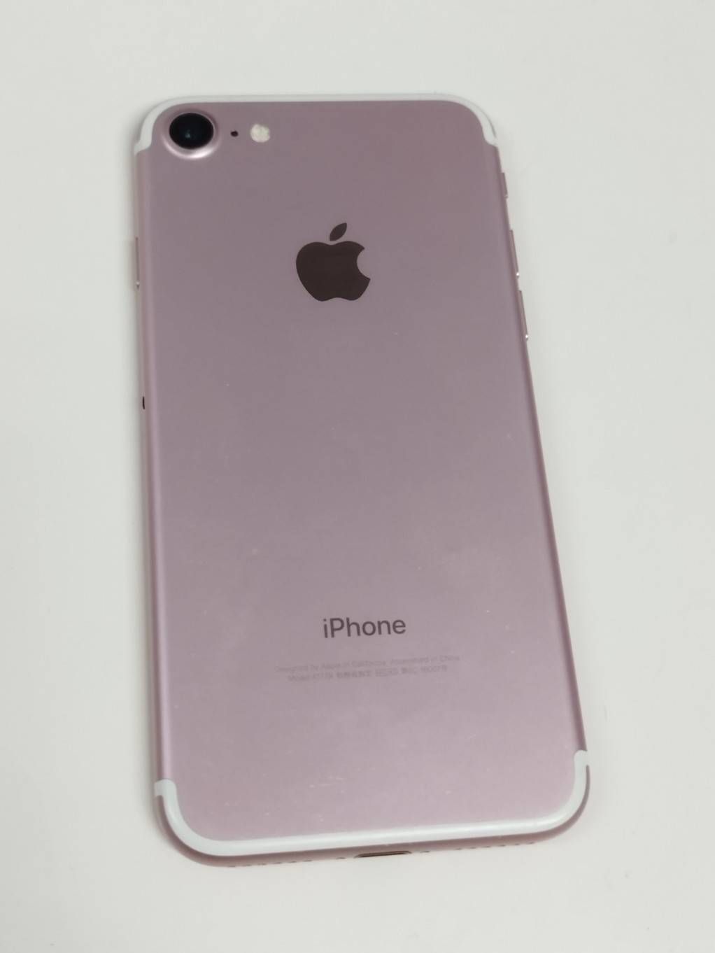 iPhone 7 256GB ローズゴールド SIMフリー バッテリー85% - メルカリ