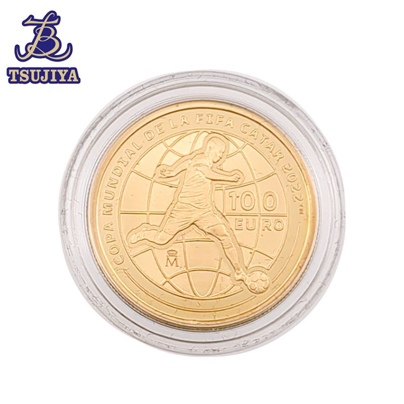 美品 中古A FIFA ワールドカップ 2022 カタール 記念金貨 重量6.75g 辻屋質店S1074